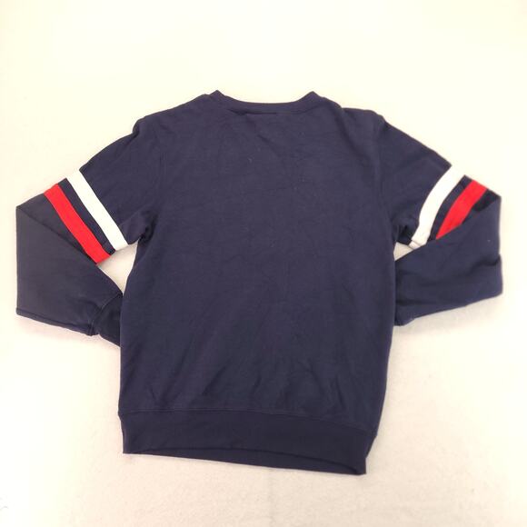 Stranger Things Long Sleeve Crew Neck Sweatshirt Womens Size XS Navy Blue - Picture 9 of 9